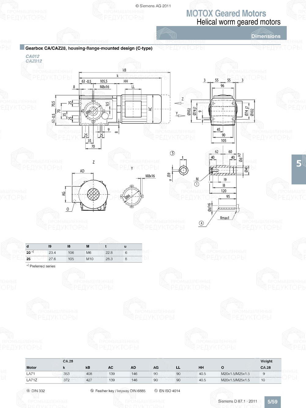 Мотор-редуктор Flender C-CZ28 Flender C-CZ28